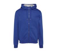 Sweatshirt-Jacke mit Kapuze und Logo S blau 2157201.5612.S