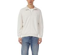 Sweatshirt-Jacke mit Stehkragen und Eingrifftaschen M creme 2174924.9000.M