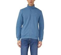 s.Oliver Sweatshirt-Jacke mit Stehkragen und Eingrifftaschen Petrol XL