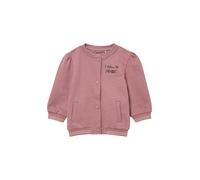 Strukturierte Sweatjacke mit Stickerei 68 Rosa 2169203.4450.68