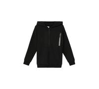 Sweatshirt-Jacke mit Front- und Rückenprint 146/152 schwarz 2169236.9999.146_152