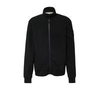 Melierte Sweatjacke mit Ärmeltasche L schwarz 2170146.99W2.L