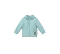 Unisex Sweatshirt-Jacke mit Kapuze und Motiv 92 türkis 2178569.6524.92