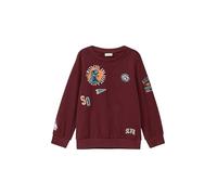 Sweatshirt mit 3D-Prints und Stickerei-Details 116/122 rot 2170063.3900.116_122