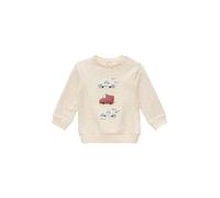 s.Oliver Sweatshirt mit All-Over-Print und wattierten Applikationen