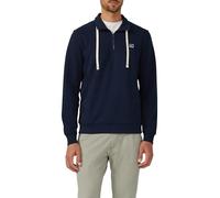 Sweatshirt S.OLIVER, Herren, Gr. XXL, blau (navy), Sweatware, Obermaterial: 70% Baumwolle, 30% Polyester, unifarben, casual, regular fit taillenbedeckt, ohne Ausschnitt, Langarm Bündchen, Sweatshirts,