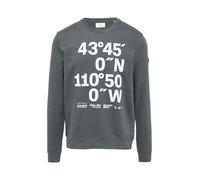 s.Oliver Sweatshirt mit Flock-Print schiefergrau XL