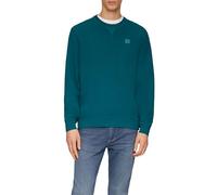 Sweatshirt mit Garment Dye und Logo-Detail L Blau 2157204.6767.L