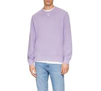 s.Oliver Sweatshirt 2157204.4708.M mit Garment Dye und Logo-Detail M lila