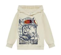 s.Oliver Sweatshirt mit Kapuze Tiger Helm 104 natur/blau