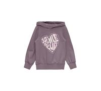 s.Oliver Sweatshirt mit Kapuze und Glitzerprint
