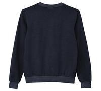 Sweatshirt mit Garment Dye und Schriftprint L blau 2150165.5952.L