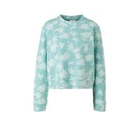 s.Oliver - Sweatshirt mit stylischem Allover-Print Türkis - Konfektionsgröße (24-164) - 38