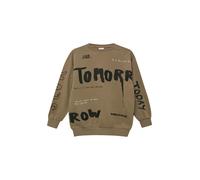 Oversized Sweatshirt mit All-over-Print 146/152 Grün 2172861.96D2.146_152