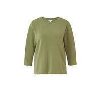 Sweatshirt aus Scuba mit 3/4-Arm 48 olive 2174983.7900.48