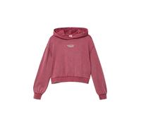 Kurzes Oversize-Sweatshirt mit Garment Dye und Rückenprint 134/140 Rosa 2169187.4465.134_140