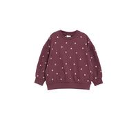Kuscheliges Oversize-Sweatshirt mit floraler Stickerei 128/134 rot 2183874.49A2.128_134