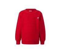 Kuscheliges Unisex Sweatshirt mit Stickerei 128/134 rot 2188511.3384.128_134