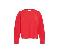 Scuba-Sweatshirt aus Modalmix mit Faltendetail 44 rot 2165050.3090.44