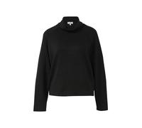 Sweatshirt aus Viskosemix im Relaxed Fit 36 schwarz 2176305.9999.36