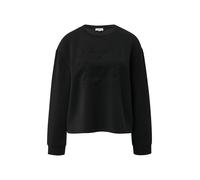Scuba-Sweatshirt im Relaxed Fit mit Prägung 42 schwarz 2172318.99D0.42