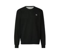 Weiches Sweatshirt aus Baumwollmix mit Crew Neck XXL schwarz 2174923.9999.XXL