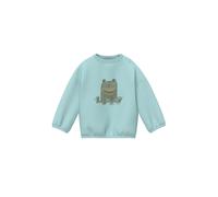 Weiches Sweatshirt im Loose Fit mit Applikation 80 türkis 2178568.6524.80