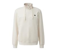 s.Oliver Sweatshirt mit Eingrifftaschen und Label-Patch Weiß Größe M