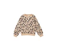 Oversize-Sweatshirt mit All-over-Print 104/110 beige|mehrfarbig 2169458.80A2.104_110