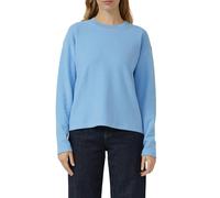 s.Oliver RED LABEL Flauschiges Sweatshirt Regular Fit Baumwoll-Mix Hellblau Größe 42