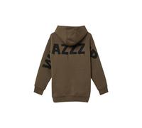 Kuscheliger Oversize-Hoodie mit großem Wordingprint am Rücken 158/164 braun 2170793.8917.158_164