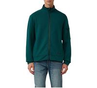 Melierte Sweatjacke mit Ärmeltasche 3XL grün 2170146.79W2.3XL