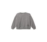 s.Oliver Kuscheliges Oversize-Sweatshirt mit dezentem Print Grau Größe 158/164