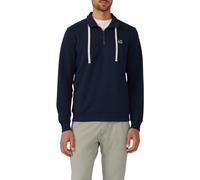 s.Oliver Sweatshirt mit Eingrifftaschen und Label-Patch Blau Gr. M