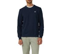 s.Oliver Sweatshirt aus Baumwollmix, 70/30 Baumwolle/Polyester, Rundhals – Herren Blau M