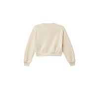 Kuscheliges Crop-Sweatshirt im Oversize Shape mit schimmerndem Print 146/152 beige 2171824.0406.146_152