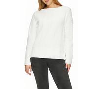 s.Oliver RED LABEL Relaxed Fit Sweatshirt mit Baumwolle in Weiss, Größe 38
