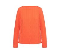 s.Oliver RED LABEL Relaxed Fit Sweatshirt mit Baumwolle in Orange, Größe 36