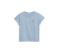 T-Shirt mit Frontprint 36 blau 2179403.50D6.36