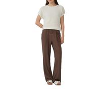 Strukturiertes T-Shirt aus Baumwollmix im Relaxed Fit 38 creme 2166362.02U1.38
