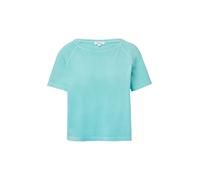 Baumwoll-T-Shirt im Relaxed Fit mit Raglanärmeln 40 türkis 2166439.6099.40