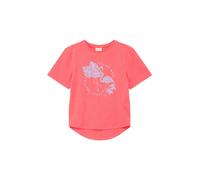 s.Oliver Mädchen 2142148 T-Shirt mit Frontprint, rot, 92/98