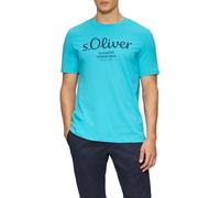 s.Oliver RED LABEL Regular Fit T-Shirt aus reiner Baumwolle in Lind, Größe XXXL