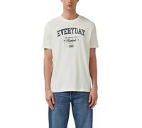 T-Shirt aus Baumwolljersey mit Frontprint XXL creme 2175878.02D1.XXL
