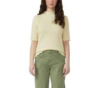 T-Shirt aus Lochspitze mit Wellenkante 34 gelb 2176224.1015.34