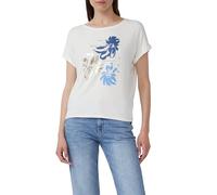 T-Shirt aus Viskosemix im Relaxed Fit 44 creme 2167886.02D0.44