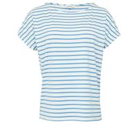 Elastisches T-Shirt aus Viskosestretch im Relaxed Fit 42 blau|weiß 2161746.55G1.42