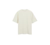 T-Shirt mit Ripp-Struktur im Modern Fit L beige 2181489.9303.L