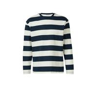 s.Oliver - T-Shirt blau/creme - Gr. - XL