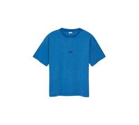 Strukturiertes Oversize T-Shirt mit Print-Detail 158/164 blau 2177409.5604.158_164